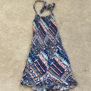 patterned romper